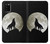 S1981 Wolf Howling at The Moon Case Cover Custodia per Samsung Galaxy A02s, Galaxy M02s