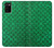 S2704 Green Fish Scale Pattern Graphic Case Cover Custodia per Samsung Galaxy A02s, Galaxy M02s