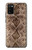 S2875 Rattle Snake Skin Graphic Printed Case Cover Custodia per Samsung Galaxy A02s, Galaxy M02s