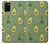 S3285 Avocado Fruit Pattern Case Cover Custodia per Samsung Galaxy A02s, Galaxy M02s