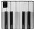 S3524 Piano Keyboard Case Cover Custodia per Samsung Galaxy A02s, Galaxy M02s