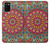 S3694 Hippie Art Pattern Case Cover Custodia per Samsung Galaxy A02s, Galaxy M02s