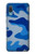 S2958 Army Blue Camo Camouflage Case Cover Custodia per Samsung Galaxy A04, Galaxy A02, M02