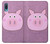 S3269 Pig Cartoon Case Cover Custodia per Samsung Galaxy A04, Galaxy A02, M02