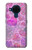 S3710 Pink Love Heart Case Cover Custodia per Nokia 5.4