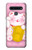 S3025 Pink Maneki Neko Lucky Cat Case Cover Custodia per LG K41S