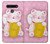 S3025 Pink Maneki Neko Lucky Cat Case Cover Custodia per LG K41S