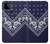 S3357 Navy Blue Bandana Pattern Case Cover Custodia per Google Pixel 5A 5G