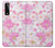 S3036 Pink Sweet Flower Flora Case Cover Custodia per LG Stylo 7 4G