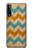 S3033 Vintage Wood Chevron Graphic Printed Case Cover Custodia per LG Stylo 7 5G