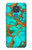 S2688 Aqua Copper Turquoise Gemstone Graphic Case Cover Custodia per Motorola Moto G Play (2021)