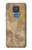 S3240 Yellow Marble Stone Case Cover Custodia per Motorola Moto G Play (2021)
