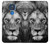 S3372 Lion Face Case Cover Custodia per Motorola Moto G Play (2021)