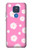 S3500 Pink Floral Pattern Case Cover Custodia per Motorola Moto G Play (2021)