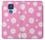 S3500 Pink Floral Pattern Case Cover Custodia per Motorola Moto G Play (2021)