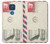 S3551 Vintage Airmail Envelope Art Case Cover Custodia per Motorola Moto G Play (2021)