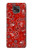 S3354 Red Classic Bandana Case Cover Custodia per Motorola Moto G Power (2021)