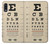 S2502 Eye Exam Chart Decorative Decoupage Poster Case Cover Custodia per Sony Xperia L5