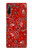 S3354 Red Classic Bandana Case Cover Custodia per Sony Xperia L5