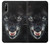 S2823 Black Wolf Blue Eyes Face Case Cover Custodia per Sony Xperia 10 III