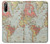 S3418 Vintage World Map Case Cover Custodia per Sony Xperia 10 III