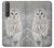 S1566 Snowy Owl White Owl Case Cover Custodia per Sony Xperia 1 III