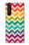 S2362 Rainbow Colorful Shavron Zig Zag Pattern Case Cover Custodia per Sony Xperia 1 III