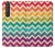 S2362 Rainbow Colorful Shavron Zig Zag Pattern Case Cover Custodia per Sony Xperia 1 III