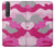 S2525 Pink Camo Camouflage Case Cover Custodia per Sony Xperia 1 III