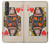 S3429 Queen Hearts Card Case Cover Custodia per Sony Xperia 1 III