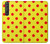 S3526 Red Spot Polka Dot Case Cover Custodia per Sony Xperia 1 III