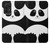 S2085 Panda Minimalist Case Cover Custodia per Samsung Galaxy A52, Galaxy A52 5G