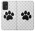S2355 Paw Foot Print Case Cover Custodia per Samsung Galaxy A52, Galaxy A52 5G