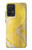 S2713 Yellow Snake Skin Graphic Printed Case Cover Custodia per Samsung Galaxy A52, Galaxy A52 5G
