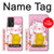 S3025 Pink Maneki Neko Lucky Cat Case Cover Custodia per Samsung Galaxy A52, Galaxy A52 5G