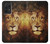 S3182 Lion Case Cover Custodia per Samsung Galaxy A52, Galaxy A52 5G