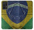 S3297 Brazil Flag Vintage Football Graphic Case Cover Custodia per Samsung Galaxy A52, Galaxy A52 5G