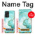 S3399 Green Marble Graphic Print Case Cover Custodia per Samsung Galaxy A52, Galaxy A52 5G