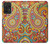 S3402 Floral Paisley Pattern Seamless Case Cover Custodia per Samsung Galaxy A52, Galaxy A52 5G