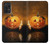 S1083 Pumpkin Spider Candles Halloween Case Cover Custodia per Samsung Galaxy A72, Galaxy A72 5G