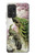 S2773 Peacock Chinese Brush Painting Case Cover Custodia per Samsung Galaxy A72, Galaxy A72 5G