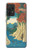 S3348 Utagawa Hiroshige The Monkey Bridge Case Cover Custodia per Samsung Galaxy A72, Galaxy A72 5G