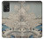 S3350 Utagawa Hiroshige Drum Bridge Yuhi Hill in Meguro Case Cover Custodia per Samsung Galaxy A72, Galaxy A72 5G