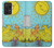 S3435 Tarot Card Moon Case Cover Custodia per Samsung Galaxy A72, Galaxy A72 5G