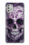 S3582 Purple Sugar Skull Case Cover Custodia per Motorola Moto G Stylus (2021)