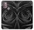S1598 Black Rose Case Cover Custodia per Motorola Moto G30, G20, G10