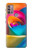 S1671 Rainbow Colorful Rose Case Cover Custodia per Motorola Moto G30, G20, G10