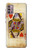 S2833 Poker Card Queen Hearts Case Cover Custodia per Motorola Moto G30, G20, G10