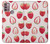 S3481 Strawberry Case Cover Custodia per Motorola Moto G30, G20, G10