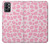 S2213 Pink Leopard Pattern Case Cover Custodia per OnePlus 9R